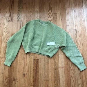 NWT Reformation Sami Cropped Sweater